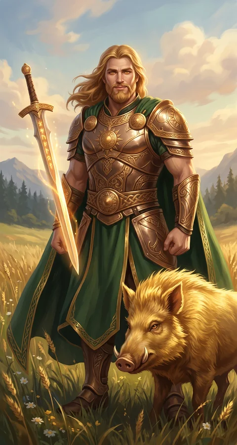 Freyr character artwork